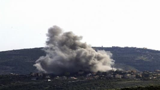 NNA: An Israeli airstrike targeted the town of Kherbet Selem