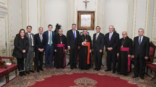 Rahi meets with US Senate delegation in Bkerke