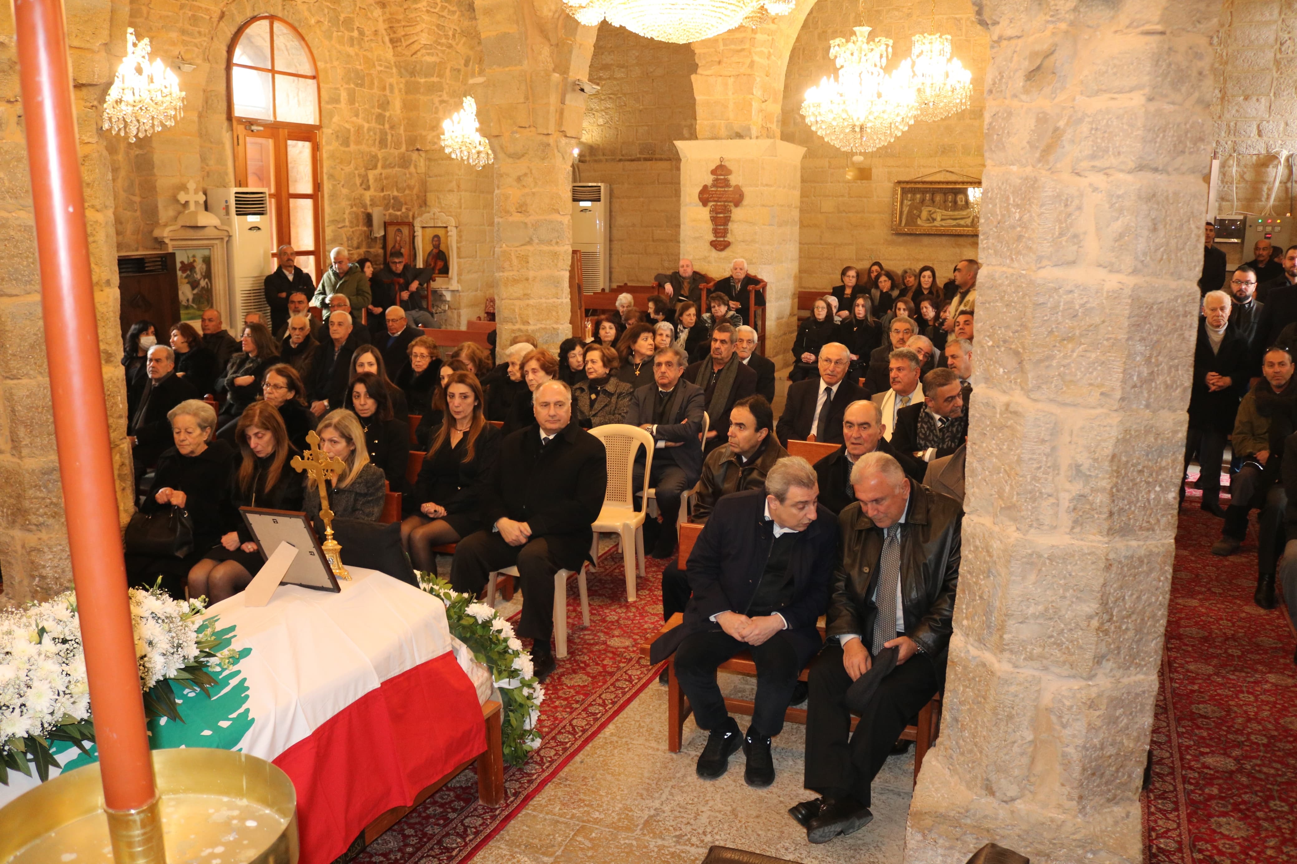 راشيا ودّعت النائب السابق أنطوان سعد