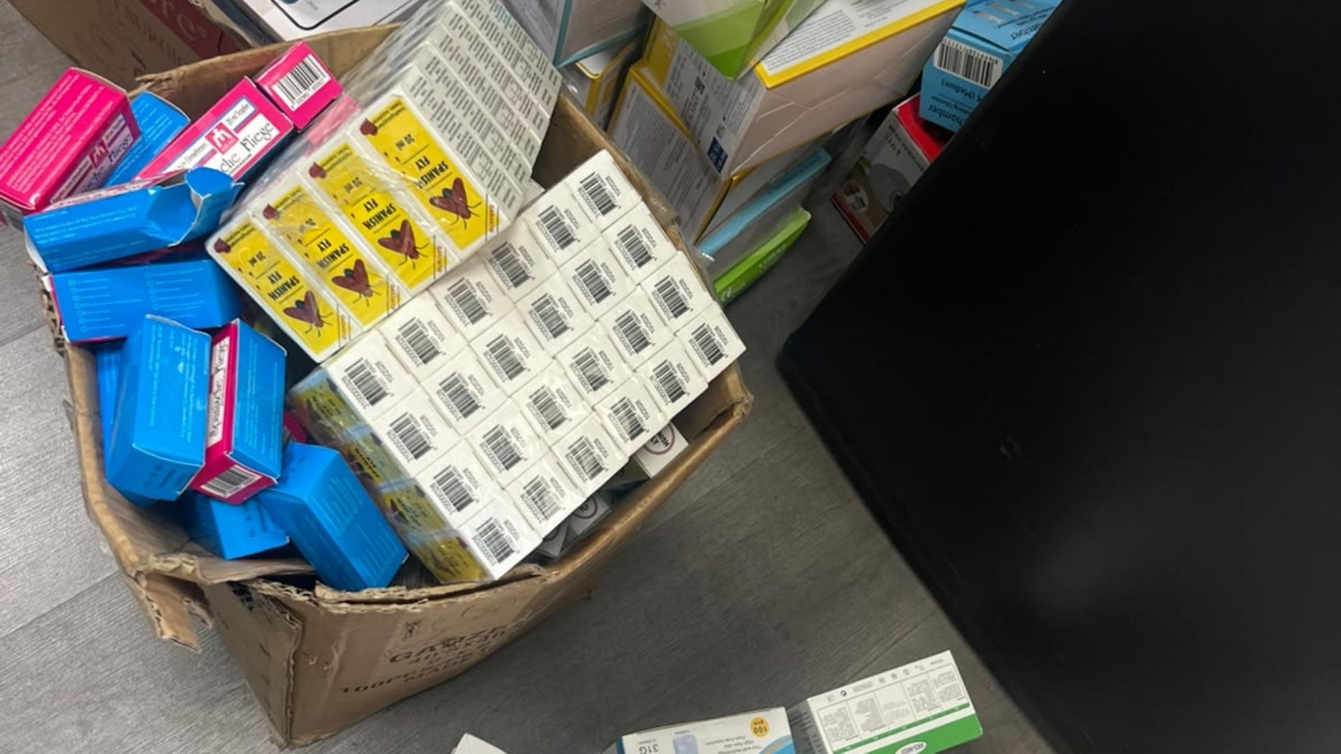 Photos: Smuggled Medicines, Botox, and Fillers Seized