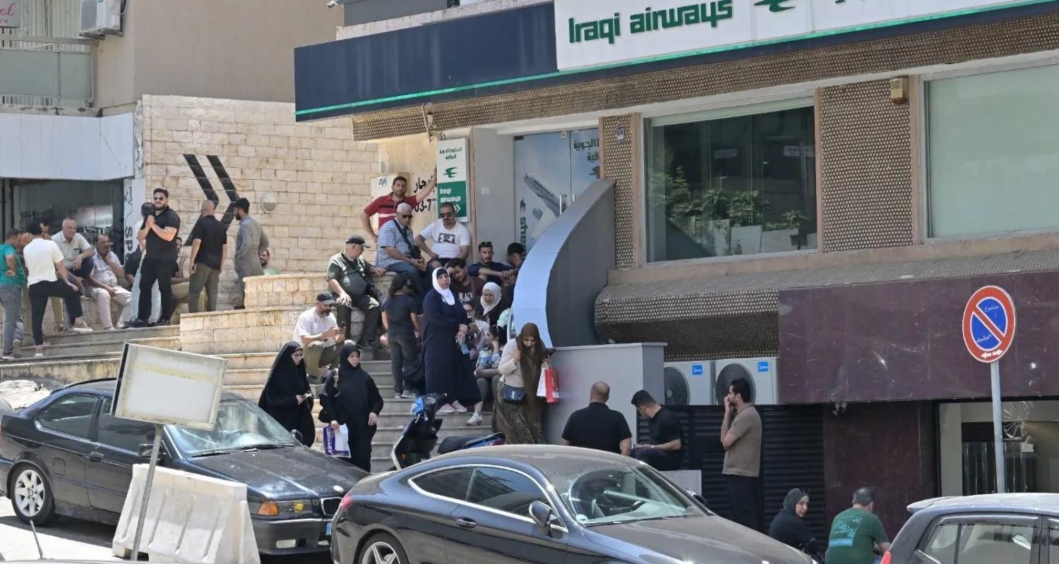 مسافرون عالقون في بيروت... وتذاكر العودة في السوق السوداء