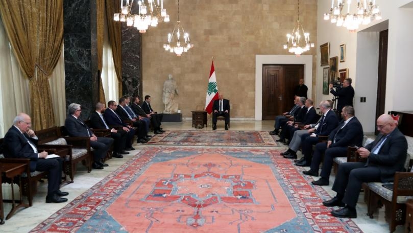 جوزاف عون عرض مع اتحاد كرة السلة لأوضاع اللعبة