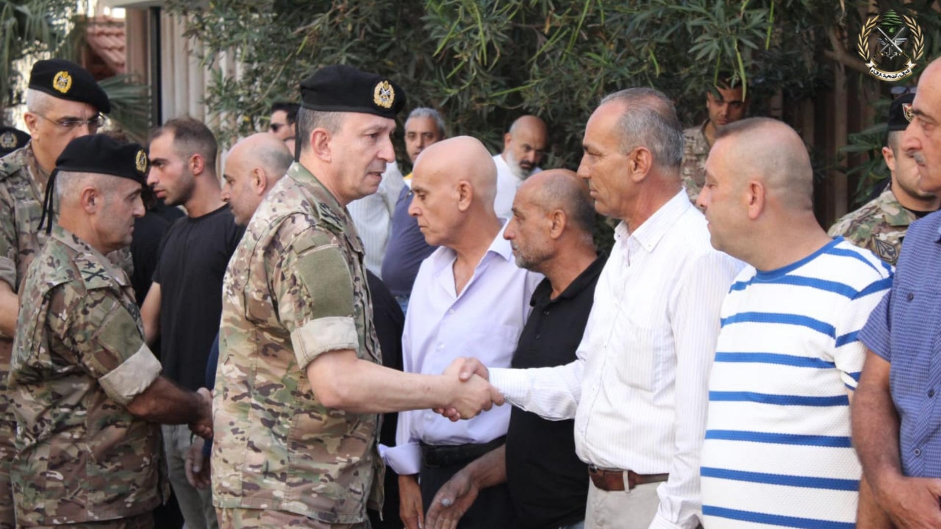 Photos: Army Commander Leads Tribute for Lebanon’s Fallen Soldiers