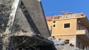 An airstrike destroyed a house