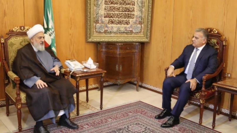 الخطيب بحث مع ابراهيم في الأوضاع في لبنان والمنطقة