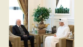 Qatari Prime Minister welcomes Walid and Taymour Jumblatt