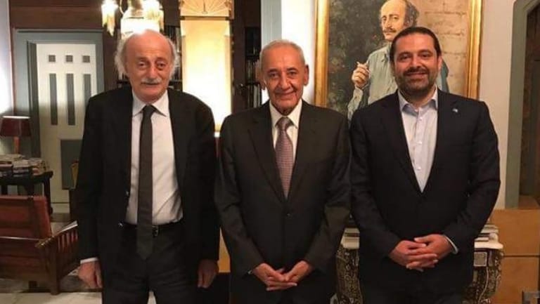 بري وجنبلاط ضمن فريق الحريري!