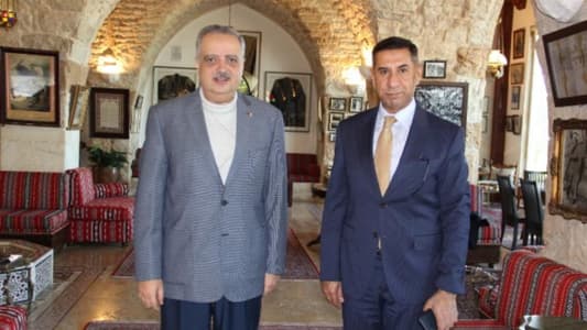 Arslan tackles general situation with Iraqi Ambassador