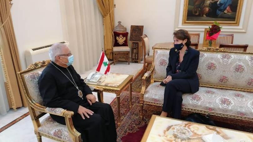 Patriarch Absi meets French ambassador
