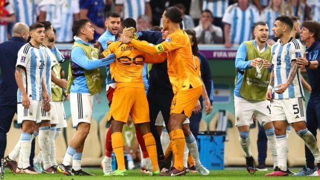 Netherlands and Argentina Descend into Chaos as New Yellow Card Record Set