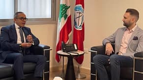 تيمور جنبلاط عرض والسفير المصري للمستجدات