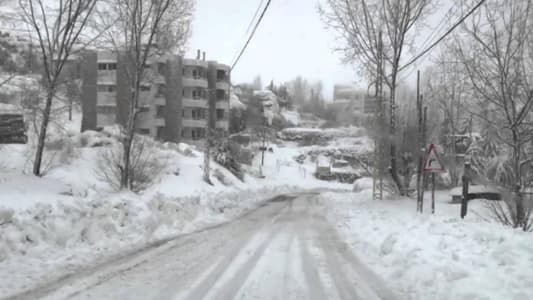 TMC: The Dahr El Baydar and Tarchich - Zahle roads are open to all vehicles