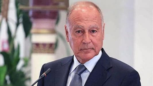 Secretary-General of the Arab League Ahmed Aboul Gheit calls for an immediate halt to military operations in Gaza