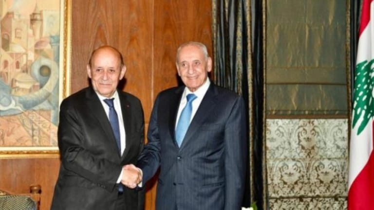 بري عرض مع لودريان للتطورات والمستجدات