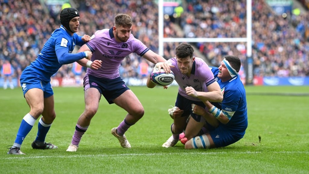 Scotland beat Italy 26-14 in Six Nations as Azzurri suffer whitewash