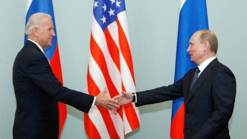 AFP: Biden and Putin shake hands, kicking off Geneva summit