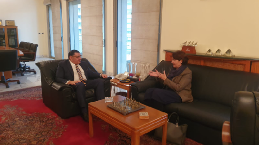 Egyptian, French Ambassadors to Lebanon meet over latest developments