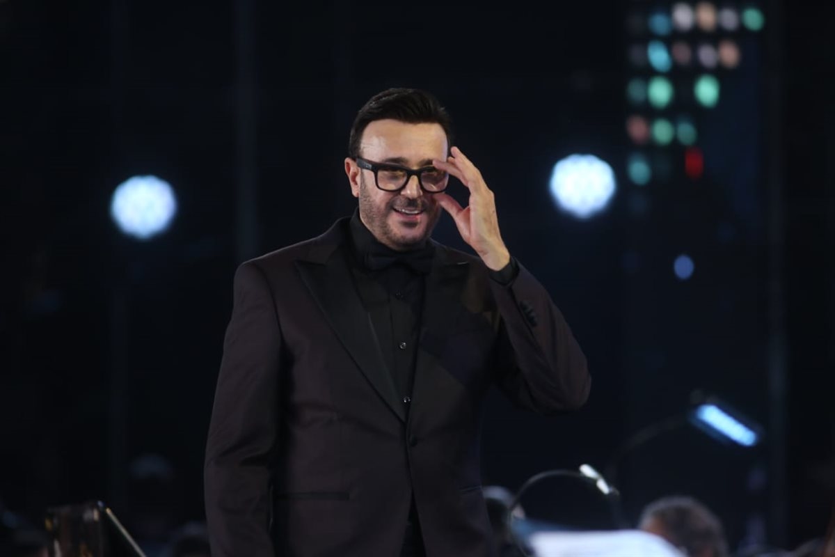 صابر الرباعي يتألق في ختام فعاليات مهرجان الموسيقى العربية في الأوبرا