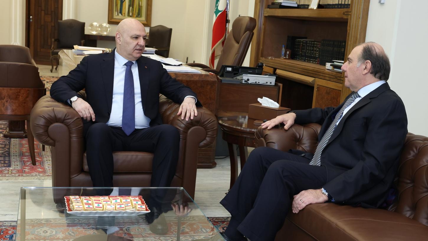 Aoun leads a series of meetings