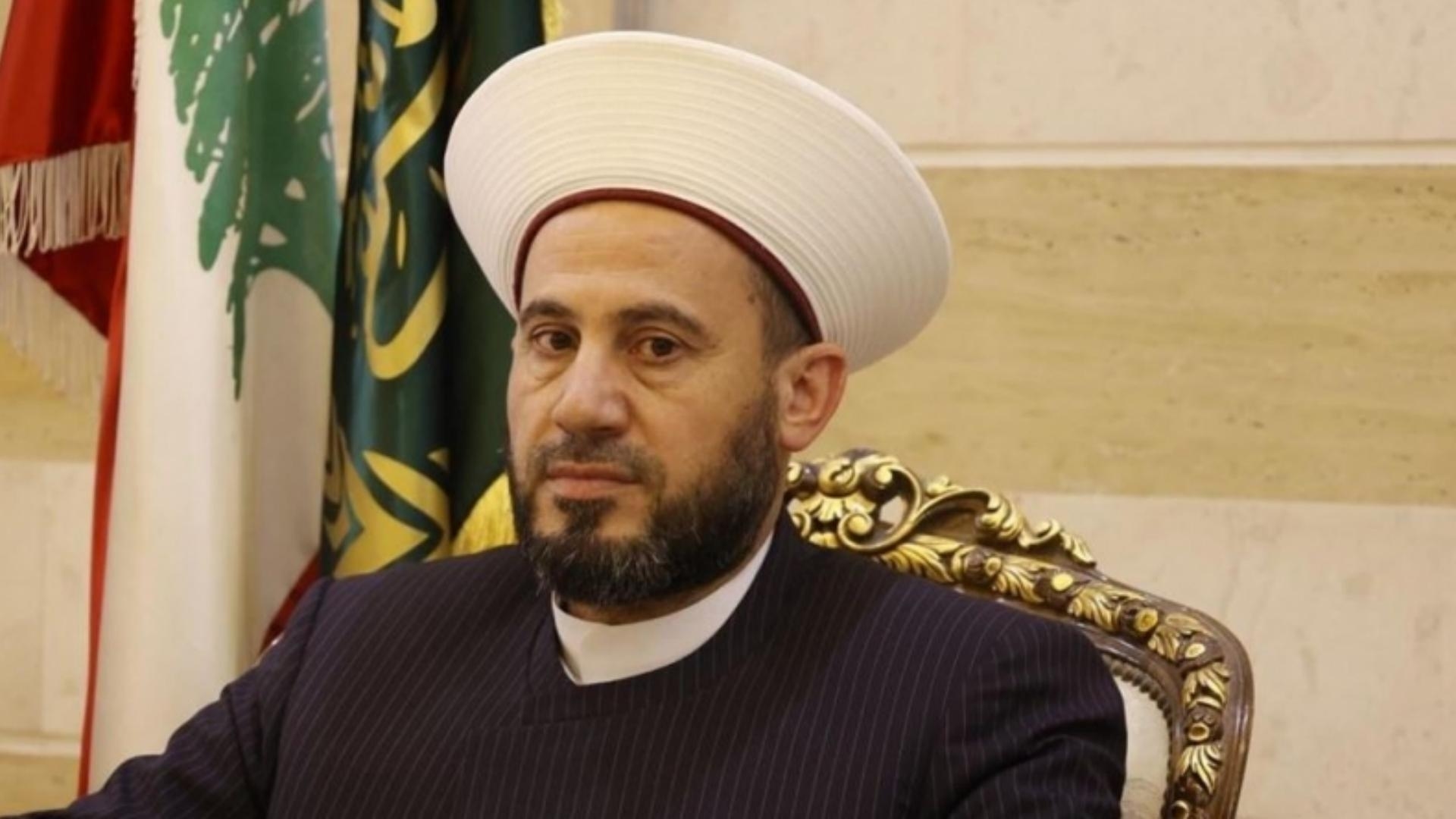 Mufti Ali Al-Ghazawi, in a meeting with the Arab tribes and the Progressive Socialist Party: Lebanon should not be a passageway for discord in Syria, and our group will shut the doors of strife against anyone