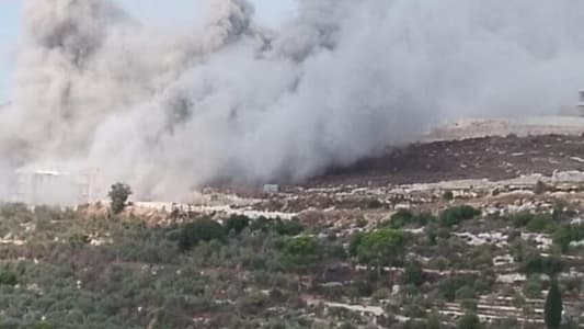 NNA: An Israeli airstrike targeted the town of Baissariyeh in the Zahrani region