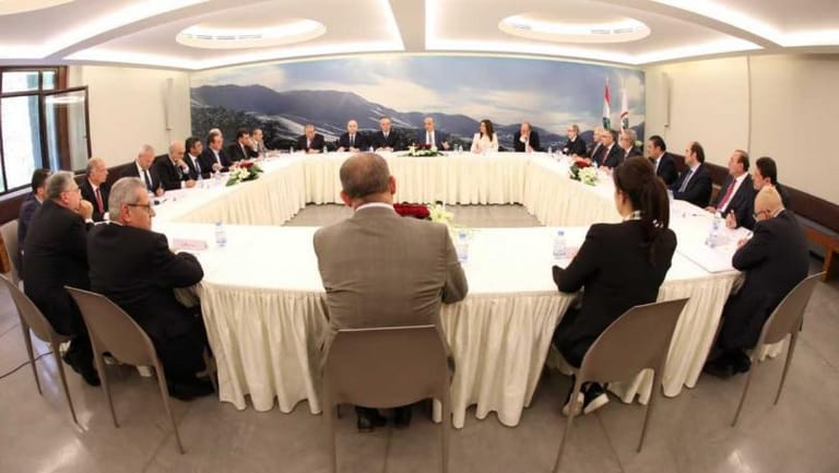 Strong Republic delegation hands Grillo petition demanding international inquiry commission in port blast case