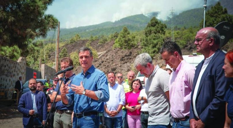 Spain PM hopes Tenerife wildfire will stabilise 'in coming days'