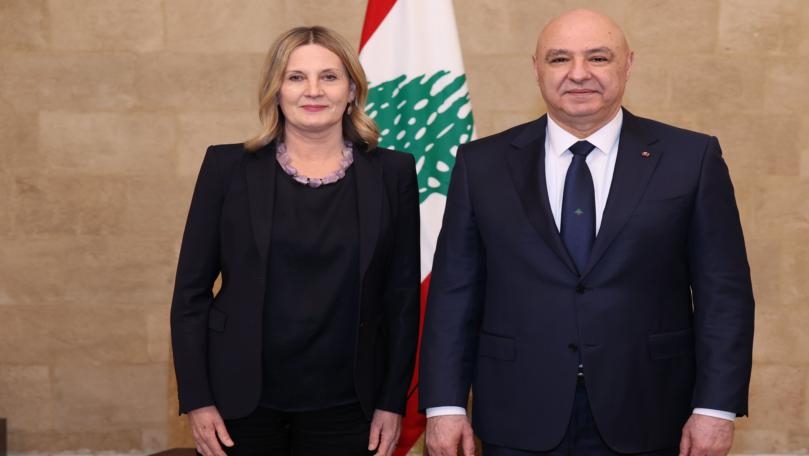 بالصور: الرئيس عون يتسلّم أوراق اعتماد 8 سفراء