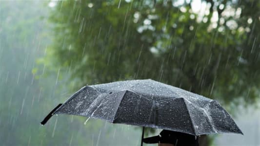 Weather: Rainy with a drop in temperature degrees