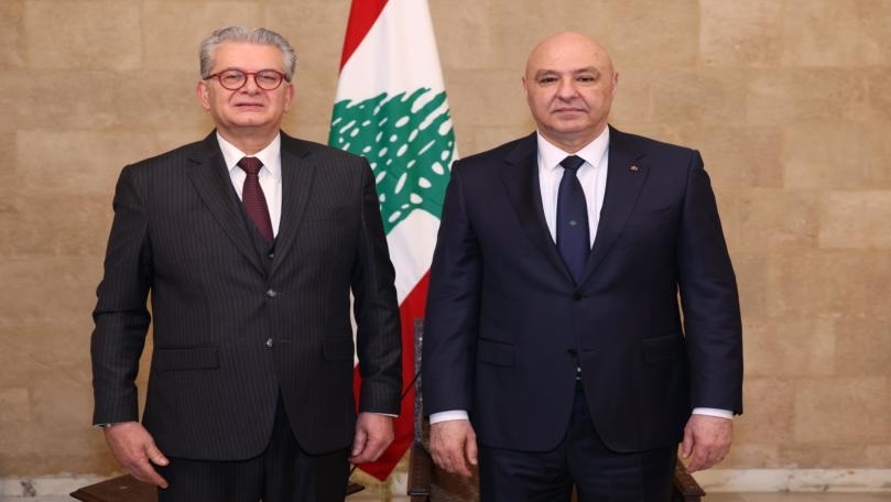 Photos: President Aoun receives the credentials of 4 ambassadors