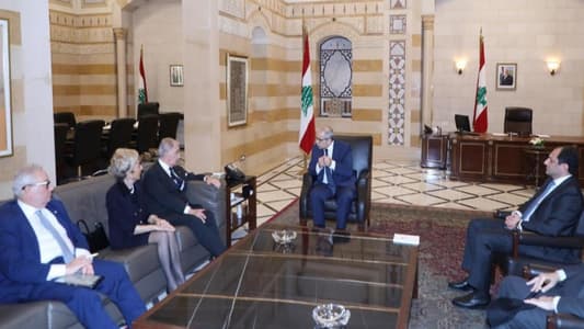 Salam receives Sovereign Order of Malta delegation at Grand Serail