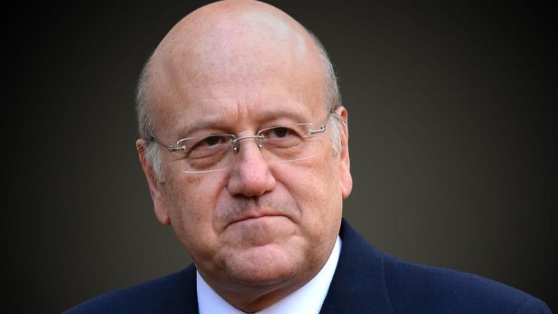 UAE President welcomes Mikati at Beach Palace in Abu Dhabi