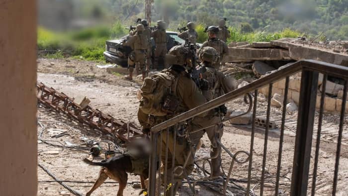 Watch: Israel Says Large Quantities of Military Equipment Found in the South