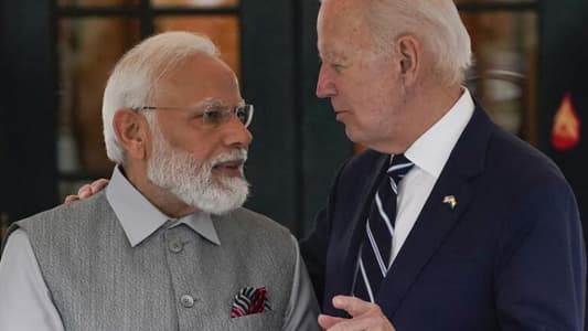 البيت الأبيض: مفاوضات بايدن ورئيس الوزراء الهندي حاسمة