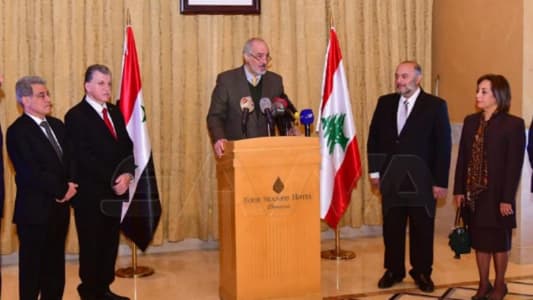 الخارجية السورية تُكرّم السفير اللبناني لديها