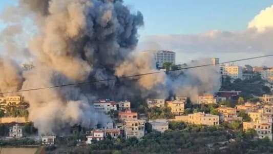 NNA: 5 Israeli airstrikes targeted the city of Tyre