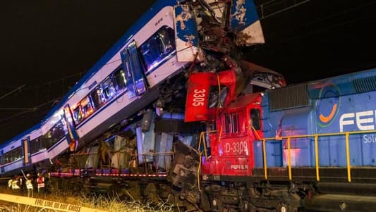 Two killed as Chilean train on test run collides with cargo train