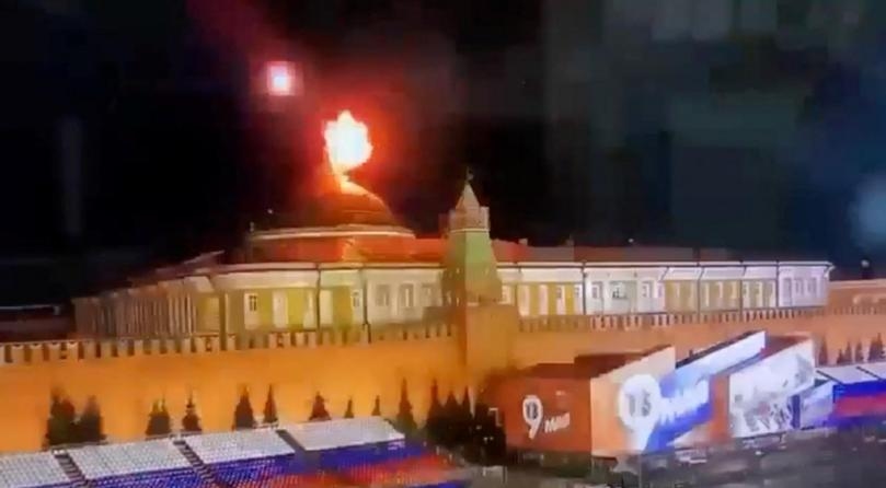 Moscow says US behind Kremlin drone attack, Russian forces target Kyiv