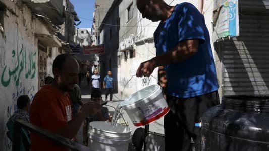 حماس: إسرائيل لم تستأنف إمدادات المياه لغزة والسكان يشربون مياهاً غير صالحة للشرب