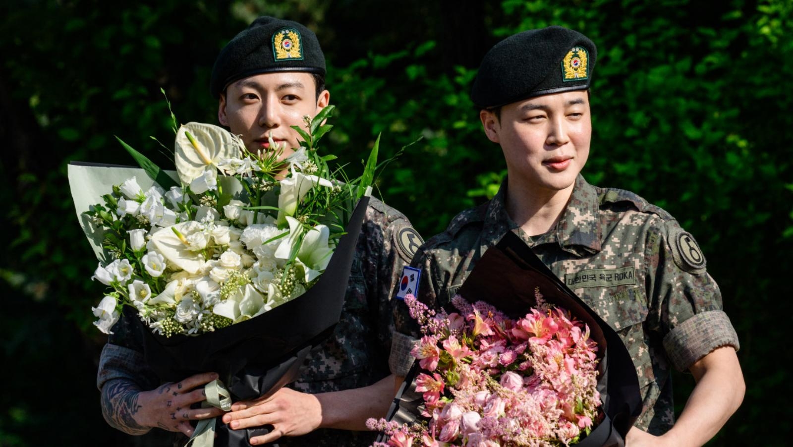 BTS’ Jungkook and Jimin Discharged from Korean Military