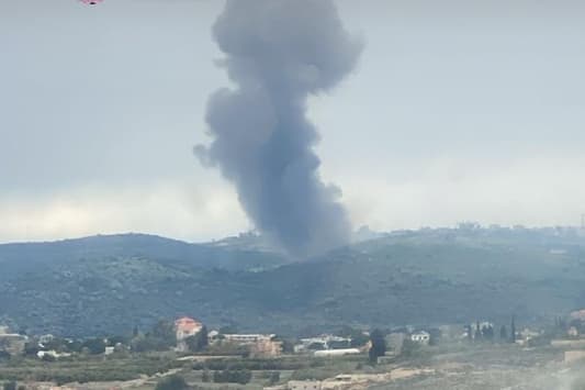 Watch: Israeli Airstrikes on the South