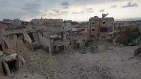 Watch: Destructive Airstrike