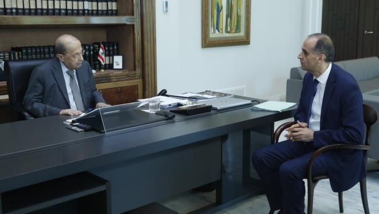 الرئيس عون التقى سفير لبنان في السنغال سامي حداد وعرض معه للعلاقات بين البلدين وأوضاع الجالية اللبنانية في السنغال