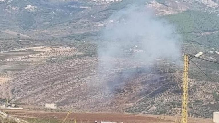 مراسلة mtv: انفجار صاروخ اعتراضي فوق سهل مرجعيون