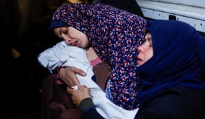 Born and died during Gaza war, infant twins are buried in Rafah