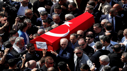 Funeral held for Turkish-American activist killed in West Bank