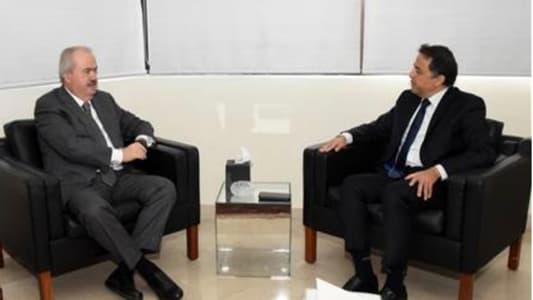 Finance Minister meets Acting Central Bank Governor Mansouri