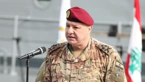 Speech of the LAF Commander Gen Joseph Aoun on the occasion of receiving boats at the Navy