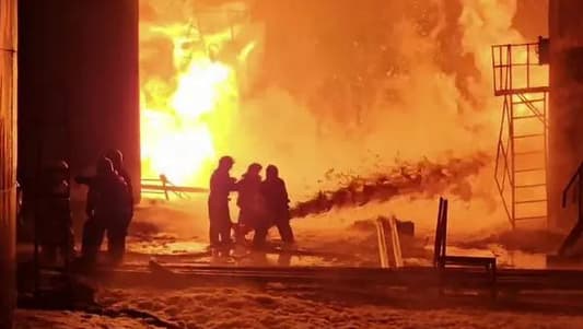 Authorities in Kursk, Russia: The fire at the Oil depot has been extinguished