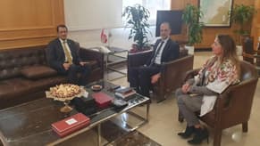 Rasamny discusses bilateral cooperation with Qatari Ambassador